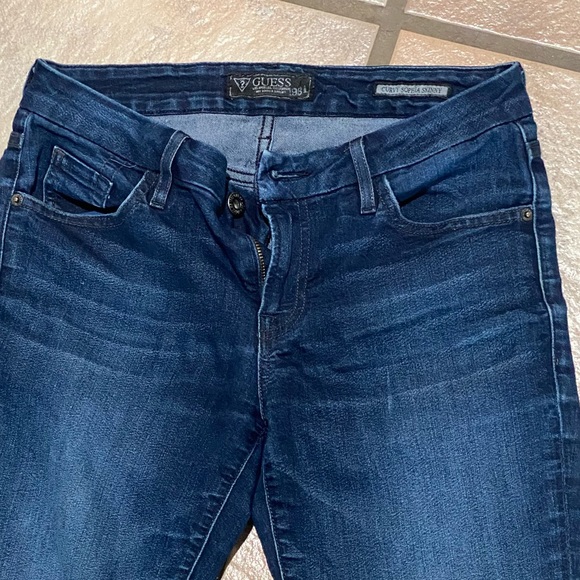Guess denim jeans size 29 curvy, Sophia skinny - Picture 3 of 11